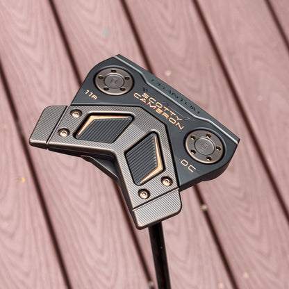 Scotty Cameron Phantom 11R OC Triple Track Sight Line (Antique Bronze PVD)