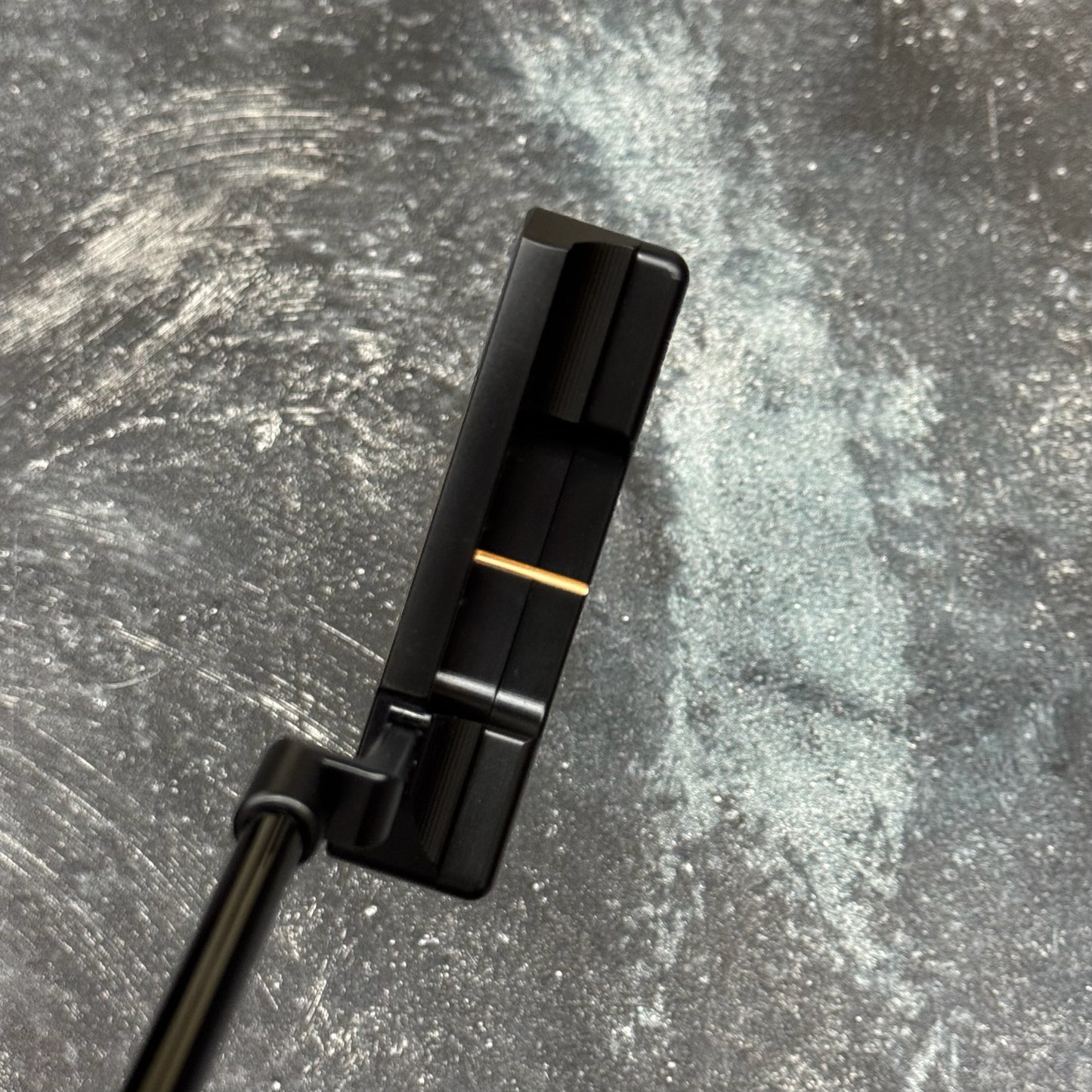 Scotty Cameron Studio Style Newport 2 Bulletback Brass Face Insert (Black PVD)