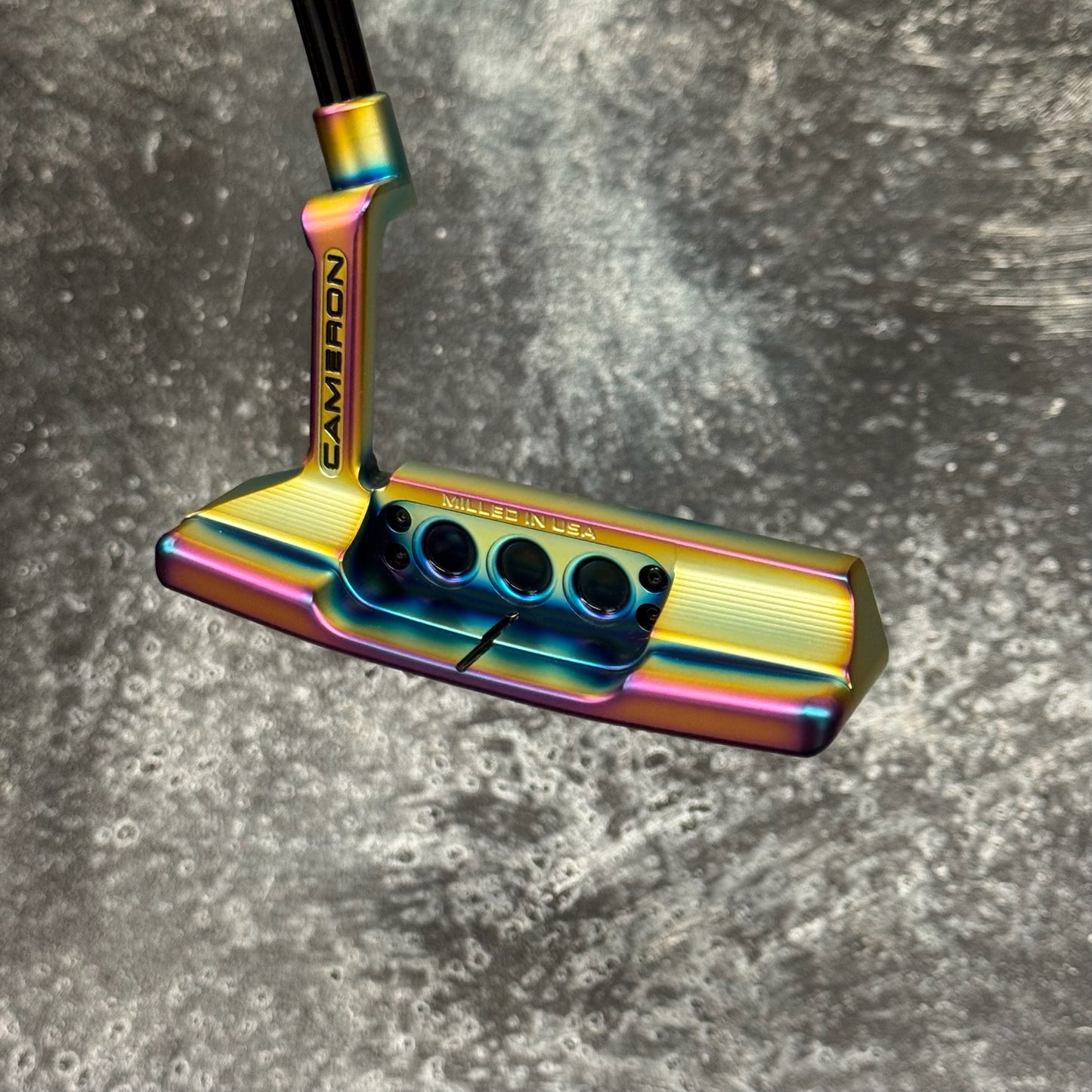 Scotty Cameron Studio Style Newport 2 (Crazy Rainbow PVD)
