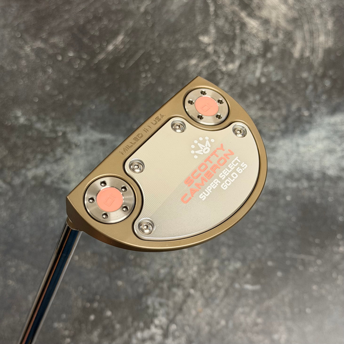 Left Handed Scotty Cameron Super Select GoLo 6.5 Chromatic Bronze