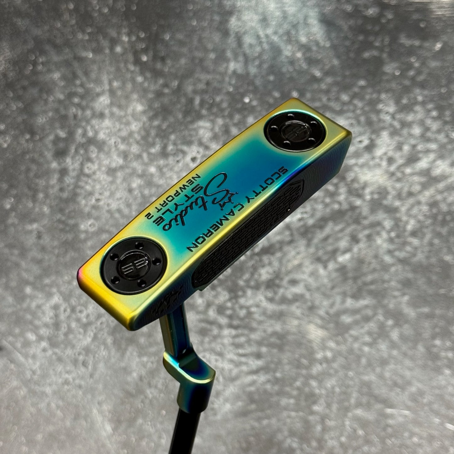 Scotty Cameron Studio Style Newport 2 (Crazy Rainbow PVD)