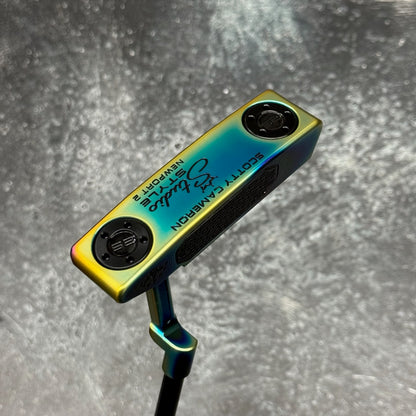 Scotty Cameron Studio Style Newport 2 (Crazy Rainbow PVD)