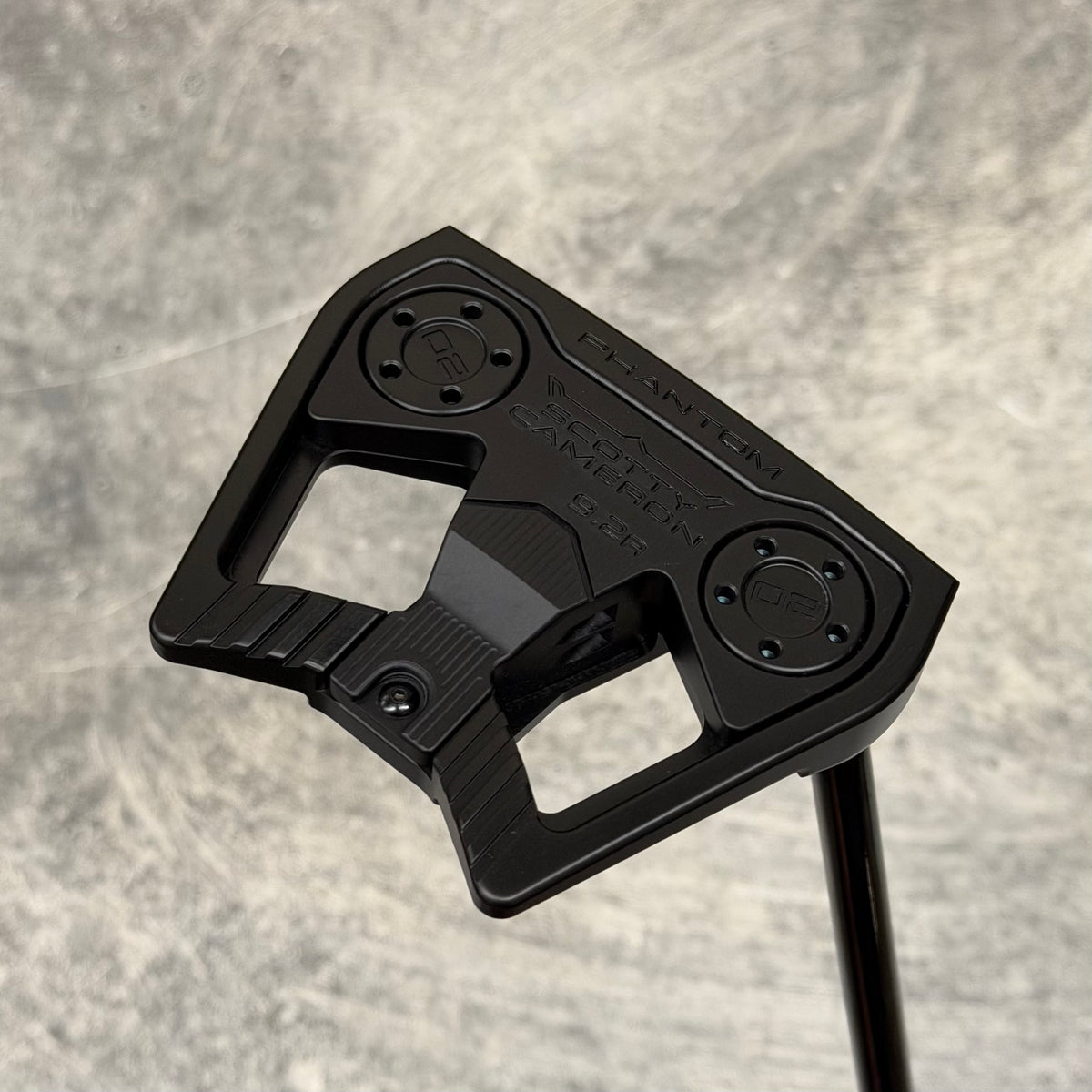 Phantom 9.2R Welded Short Slant Black PVD