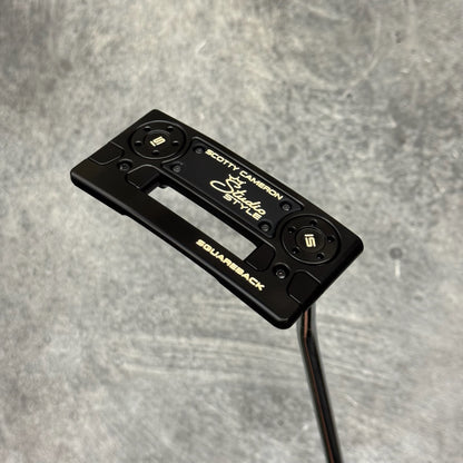 Scotty Cameron Studio Style Squareback (Black PVD)