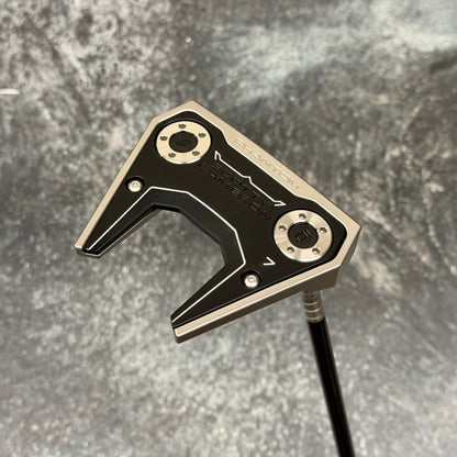 Scotty Cameron Phantom 7 Ringer Neck with Tight Milled Stainless Tour Dot Face Insert (Tour Satin)