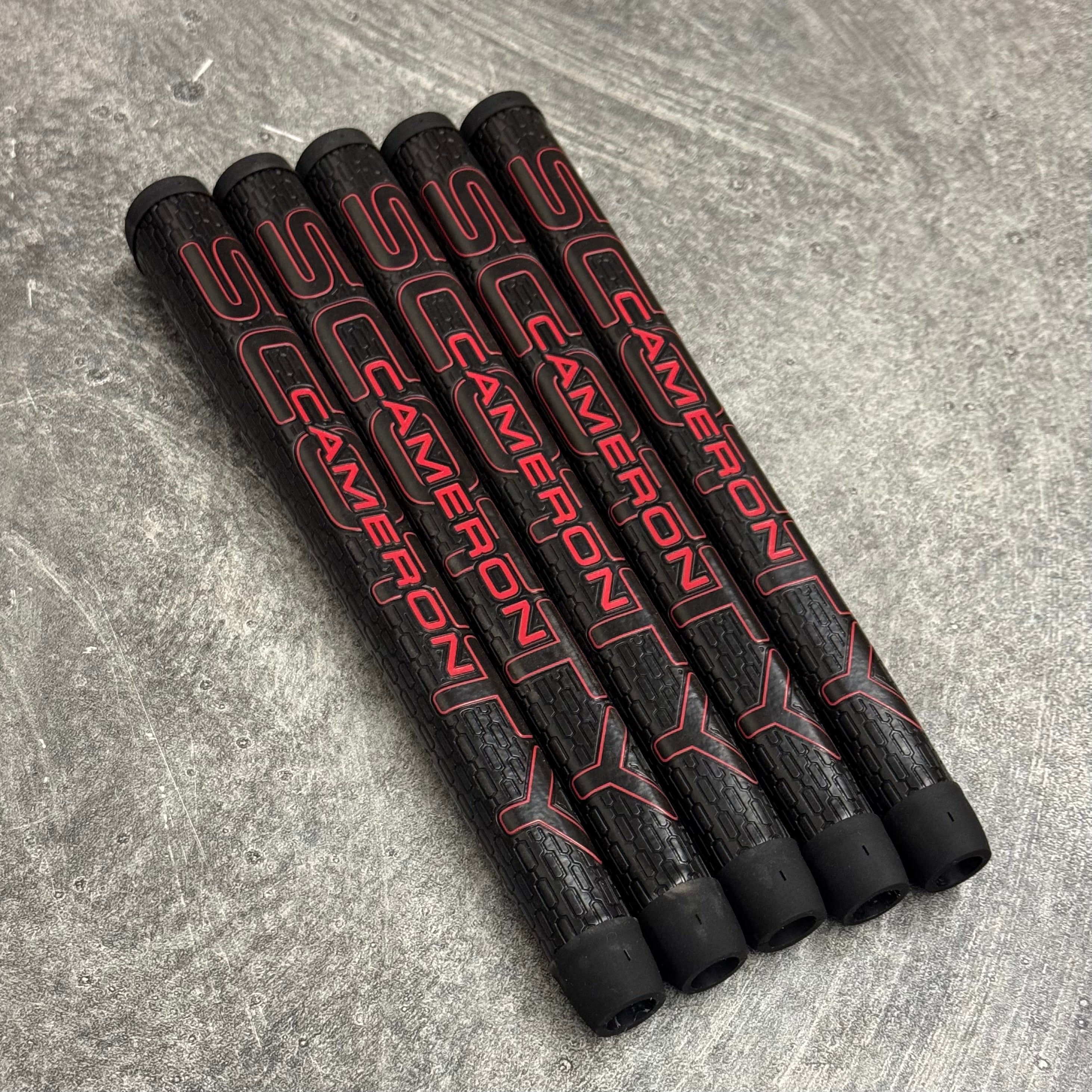 Scotty Cameron Matador Mid-Sized Grip (Black/Red) – Embrace Putters
