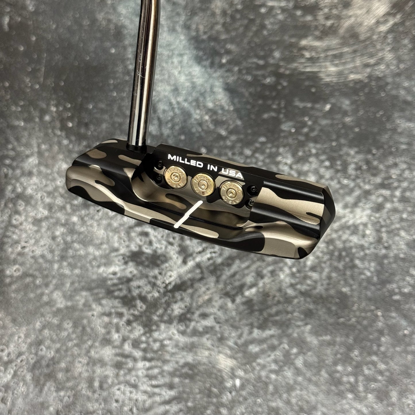 Scotty Cameron Studio Style Catalina (Black Camo Bulletback)