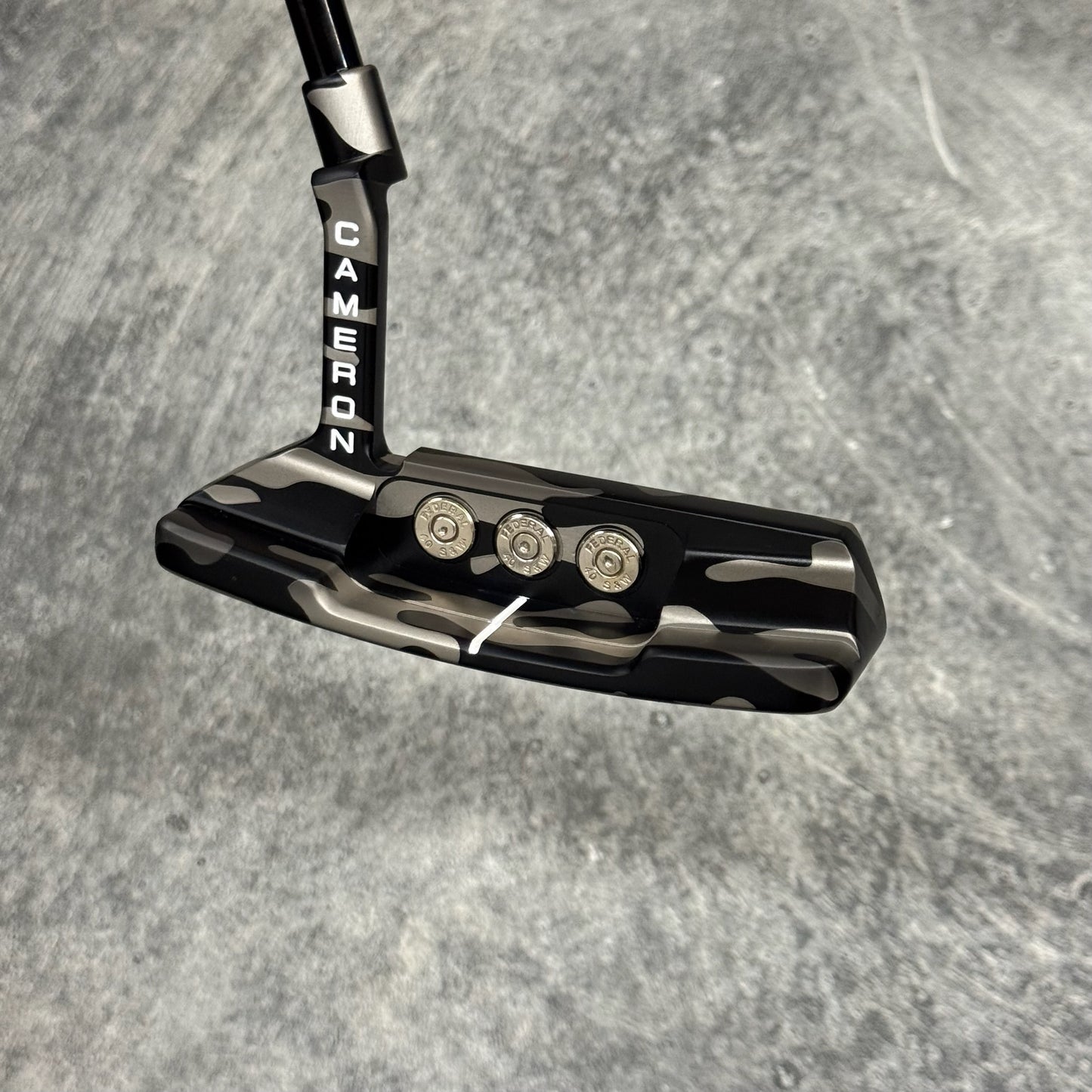Scotty Cameron Select Newport 2 (Black Camo Bulletback)