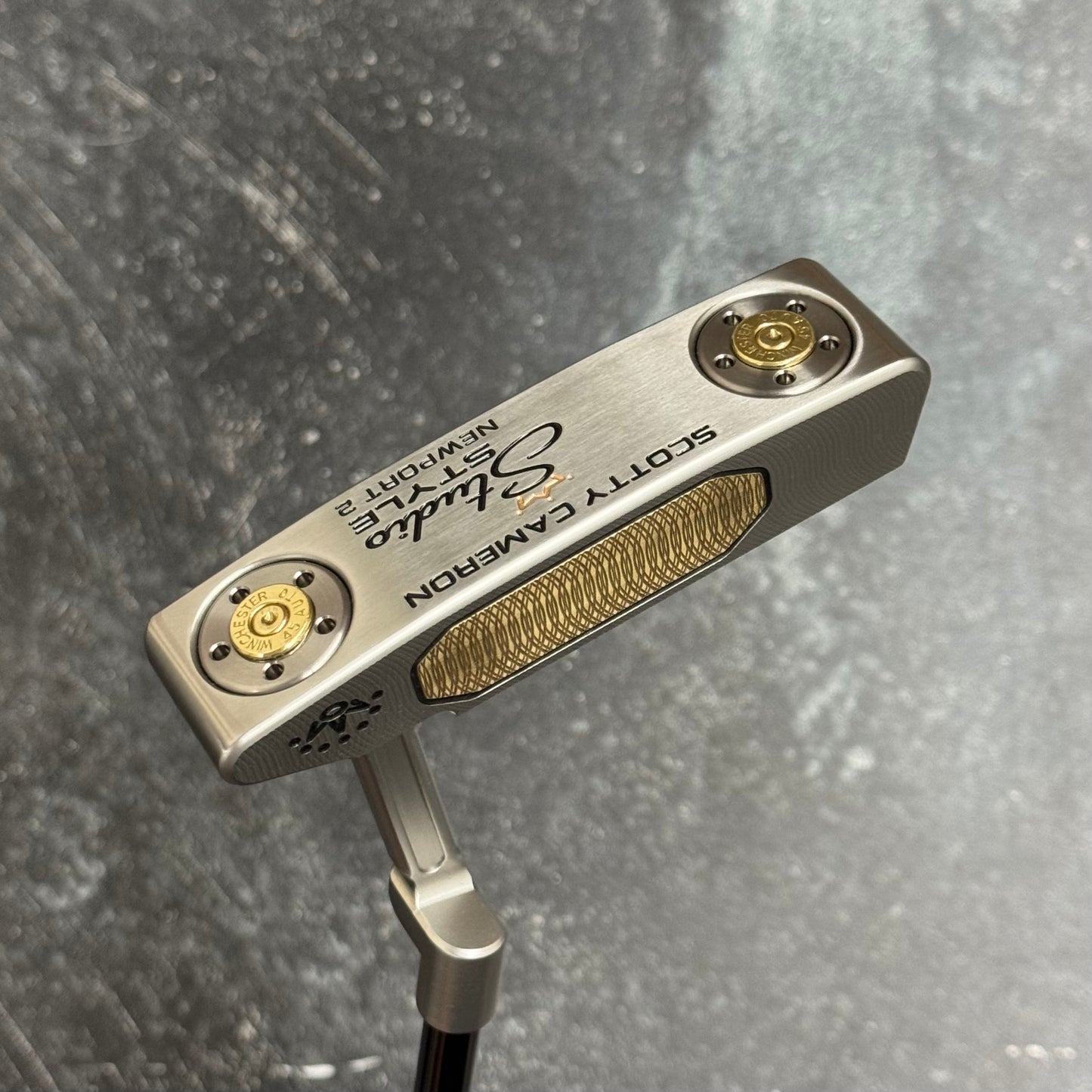 Studio Style Bulletback Tour Satin & Brass Face Insert (Popular Design)