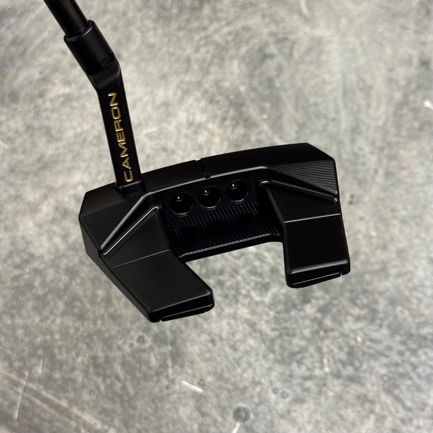 Scotty Cameron Phantom 5.2 Brass Face Insert (Black PVD)