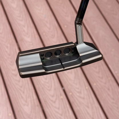 Left Handed Scotty Cameron Studio Style Newport 2.5+ Tellurium Copper Face Insert (Antique Bronze PVD)
