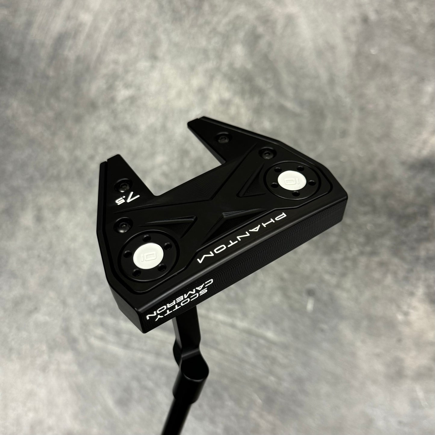 Scotty Cameron Phantom X7.5 (Welded Plumbers Neck) Black PVD