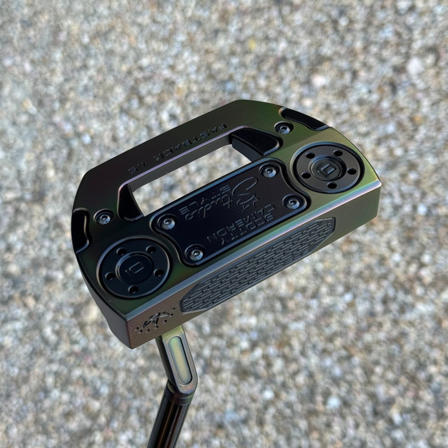 Scotty Cameron Studio Style Fastback 1.5 (Black Rainbow PVD)