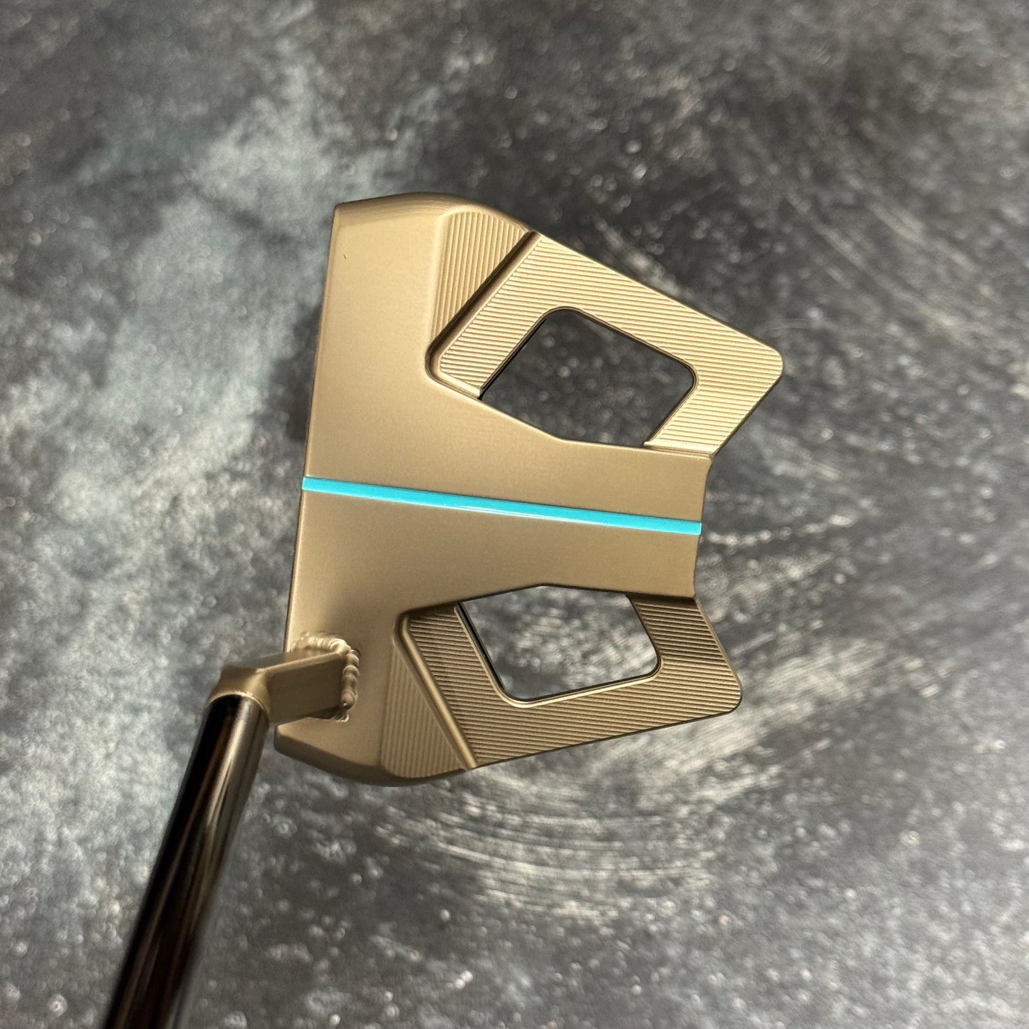 PRE-ORDER Phantom 9.2R Welded Short Slant OR Flow Neck Chromatic Bronze & Turquoise (Popular Design)