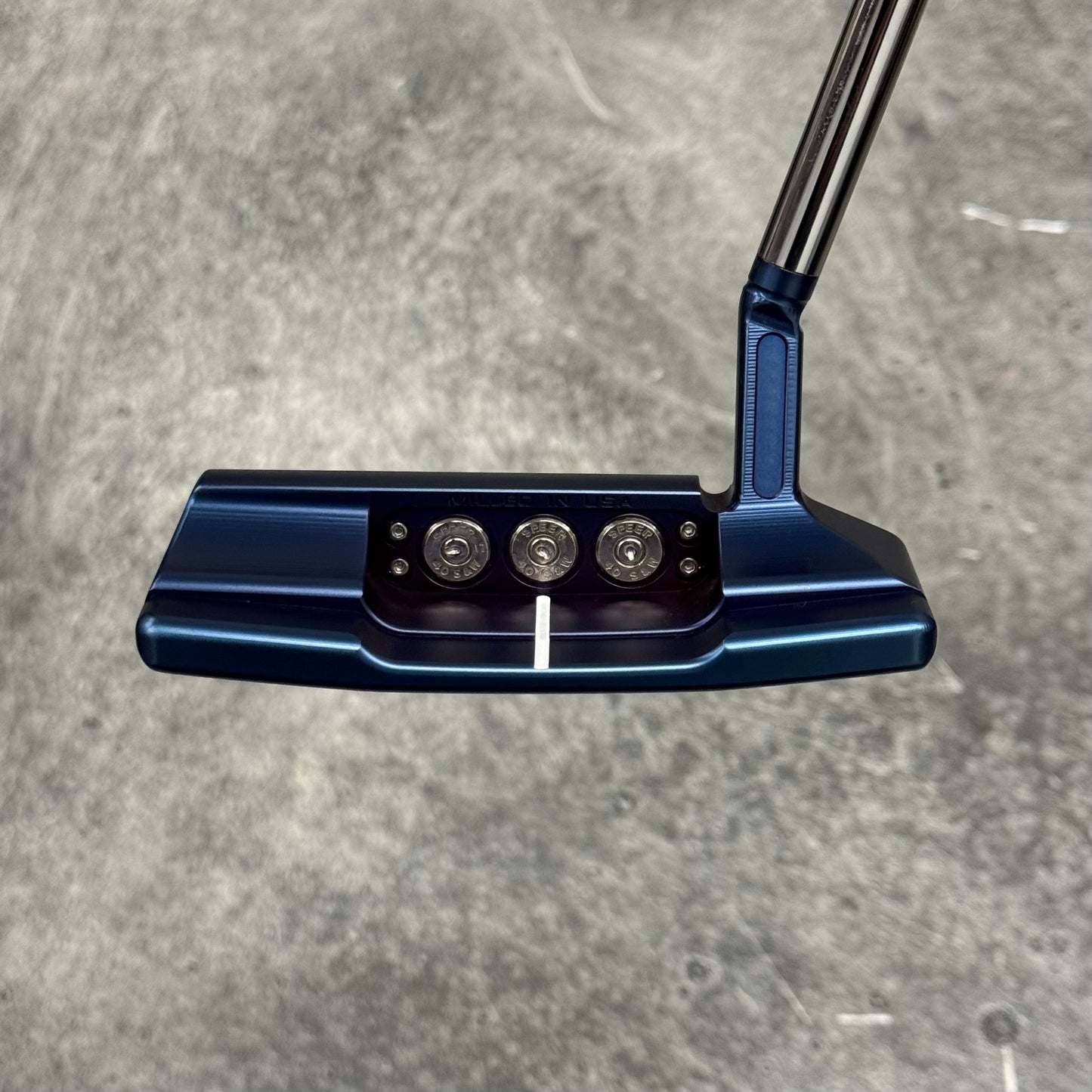 Left Handed - Studio Style Newport 2.5+ Blue PVD Bulletback
