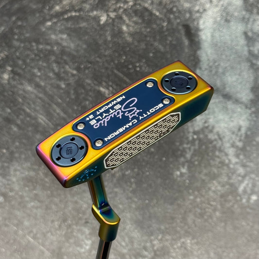 Scotty Cameron Studio Style Newport 2+ (Crazy Rainbow PVD)