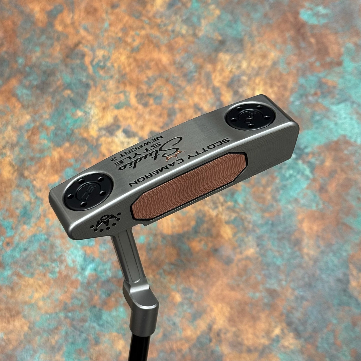 Scotty Cameron Studio Style Newport 2 Copper Face Insert