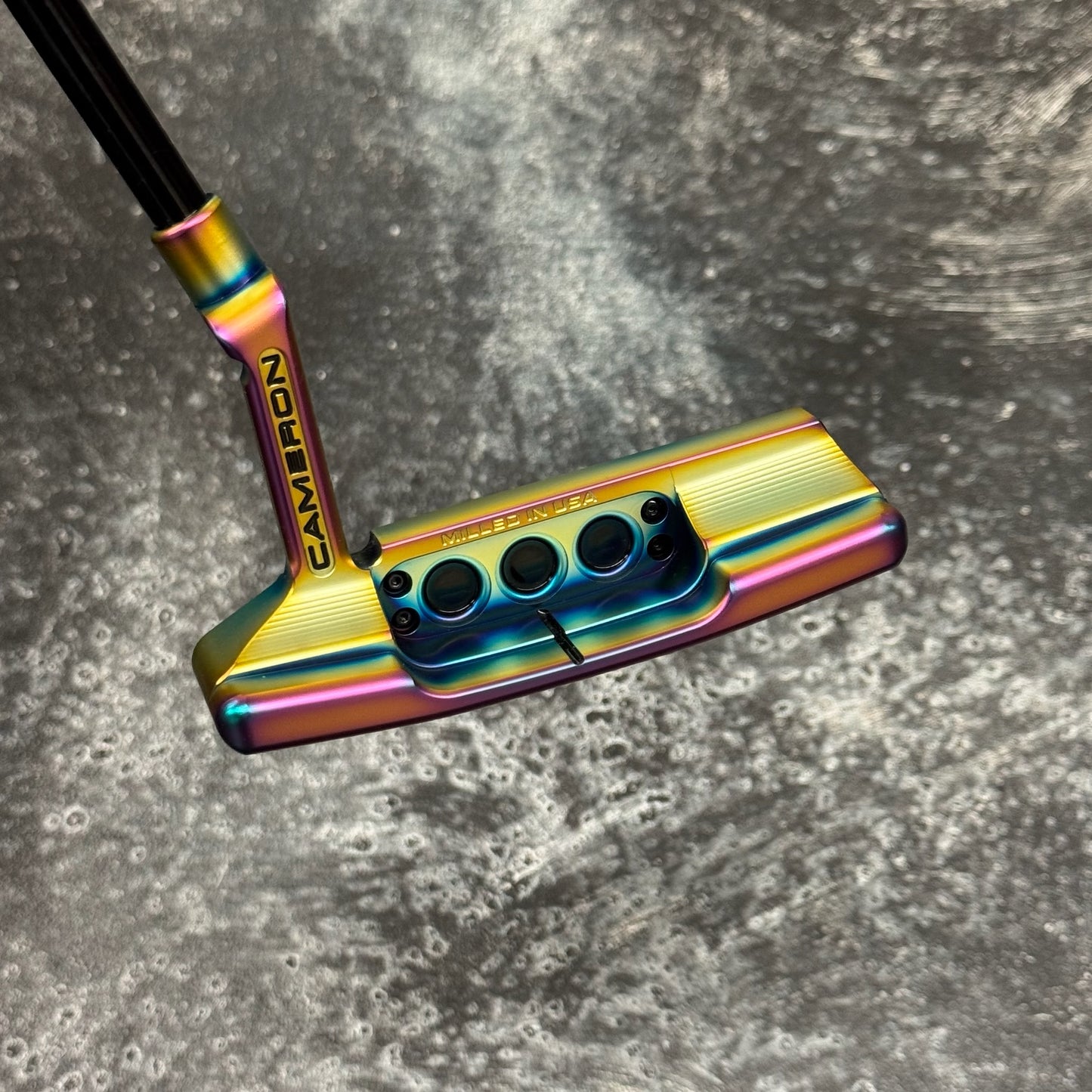 Scotty Cameron Studio Style Newport 2 (Crazy Rainbow PVD)