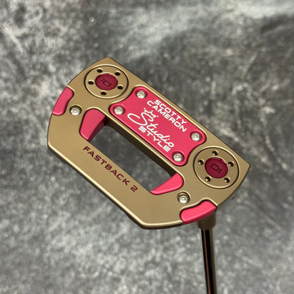 Scotty Cameron Studio Style Fastback 2 (Chromatic Bronze/Pink Anodized)
