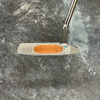 Monaco Short Slant Neck Elephant Print