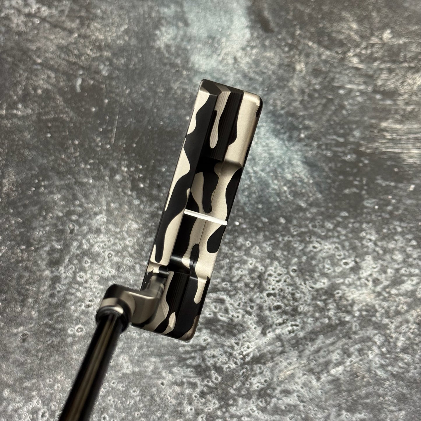 Scotty Cameron Studio Style Newport 2 (Black Camo and Bulletback Conversion)
