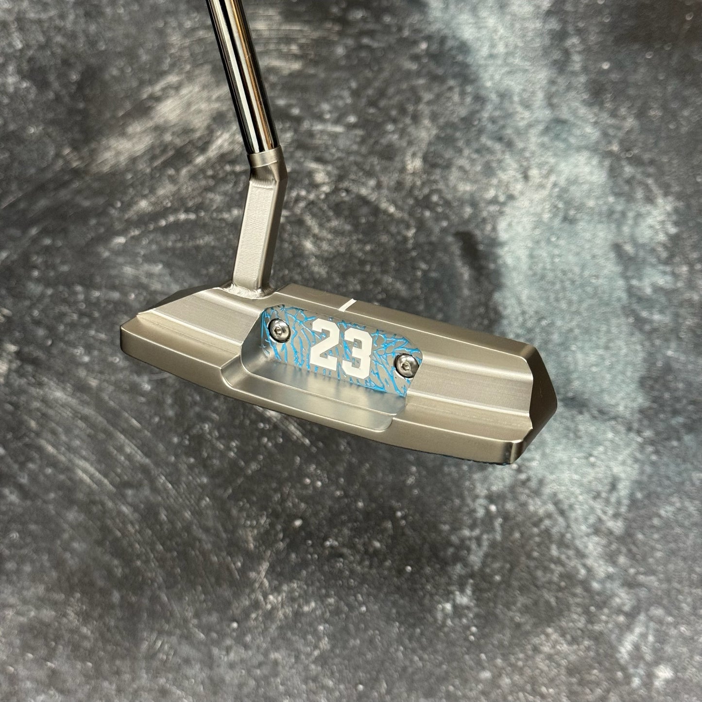 Monaco Short Slant Neck Elephant Print