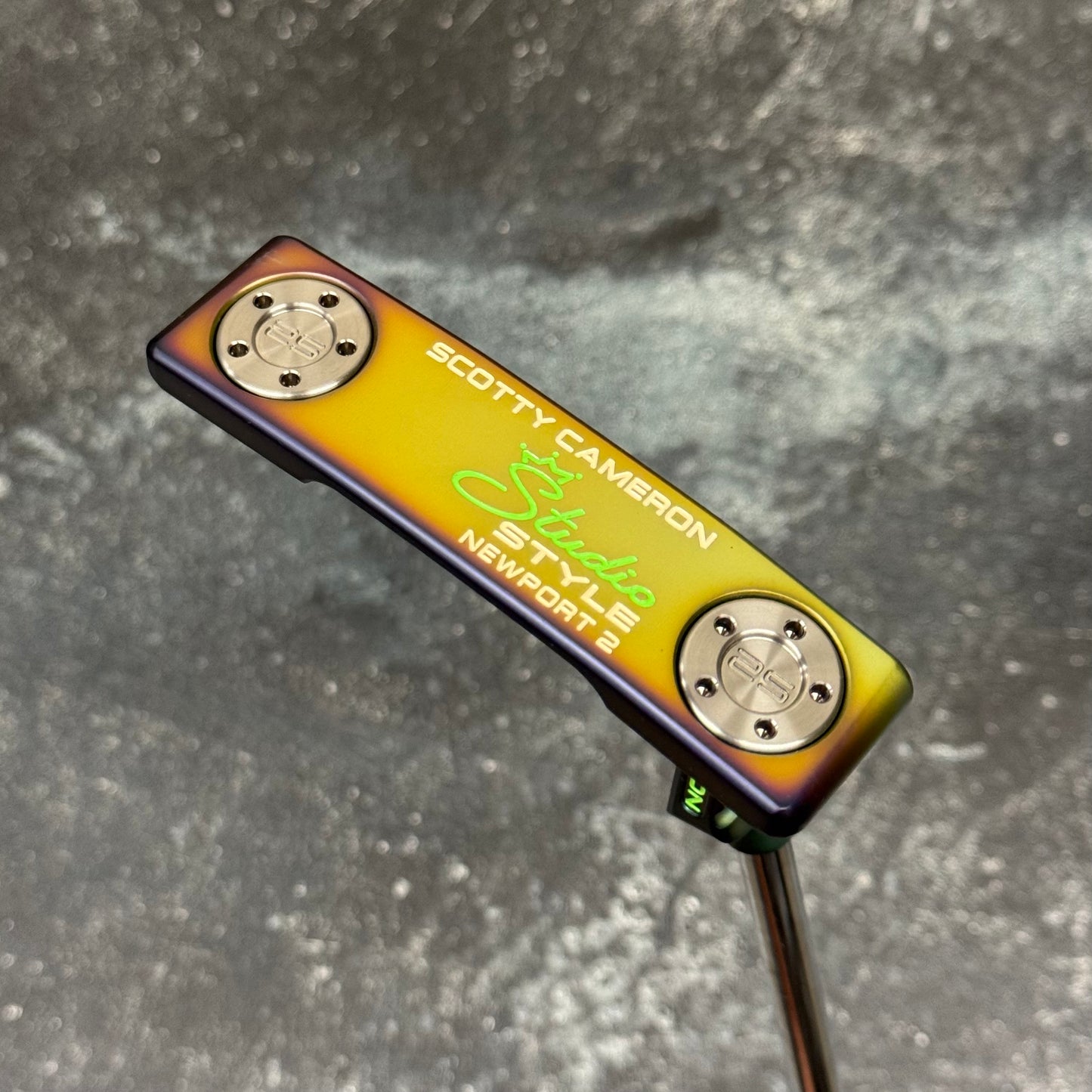 Scotty Cameron Studio Style Newport 2 (Crazy Rainbow PVD)