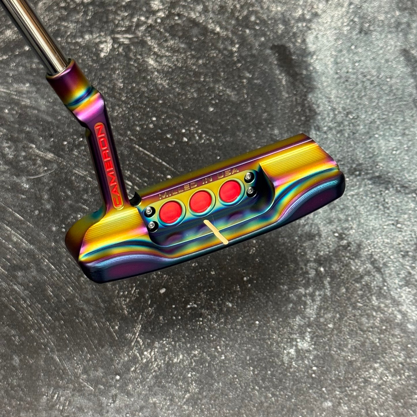 Scotty Cameron Studio Style Newport (Crazy Rainbow PVD)
