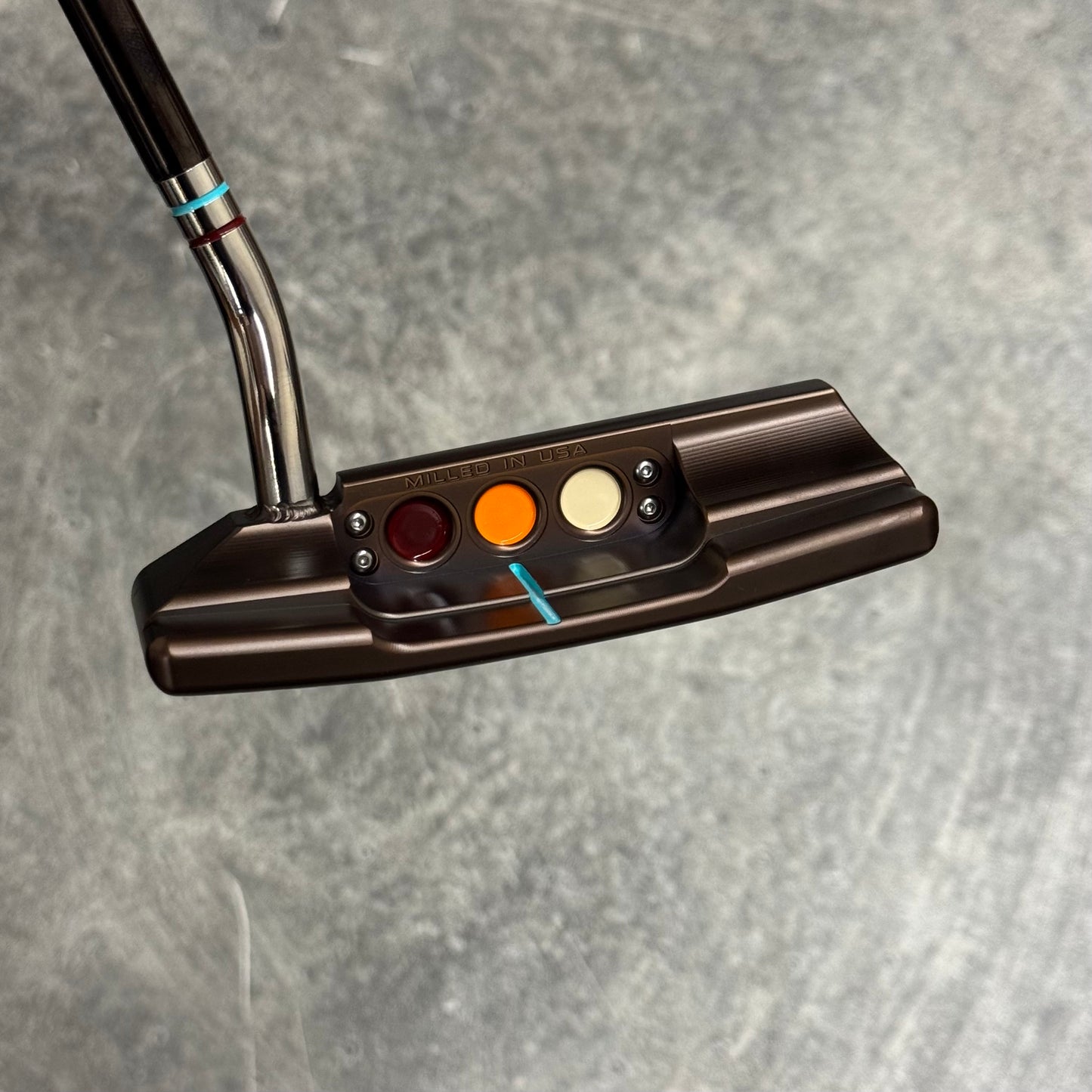 Scotty Cameron Studio Style Newport 2+ Polished Pipe Neck (Antique Bronze PVD)