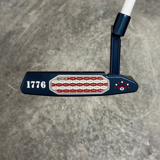 PRE-ORDER Scotty Cameron Studio Style 1776 USA Theme (Blue PVD)