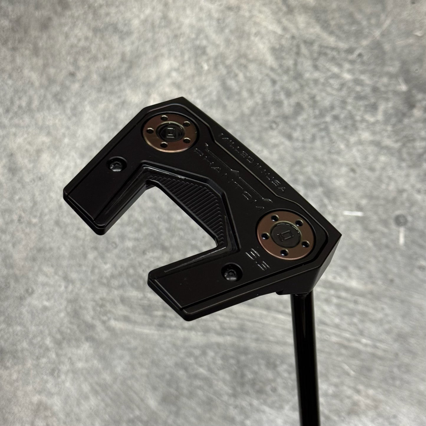 Scotty Cameron Phantom 5.5 (Black Rainbow) Black Paint fill