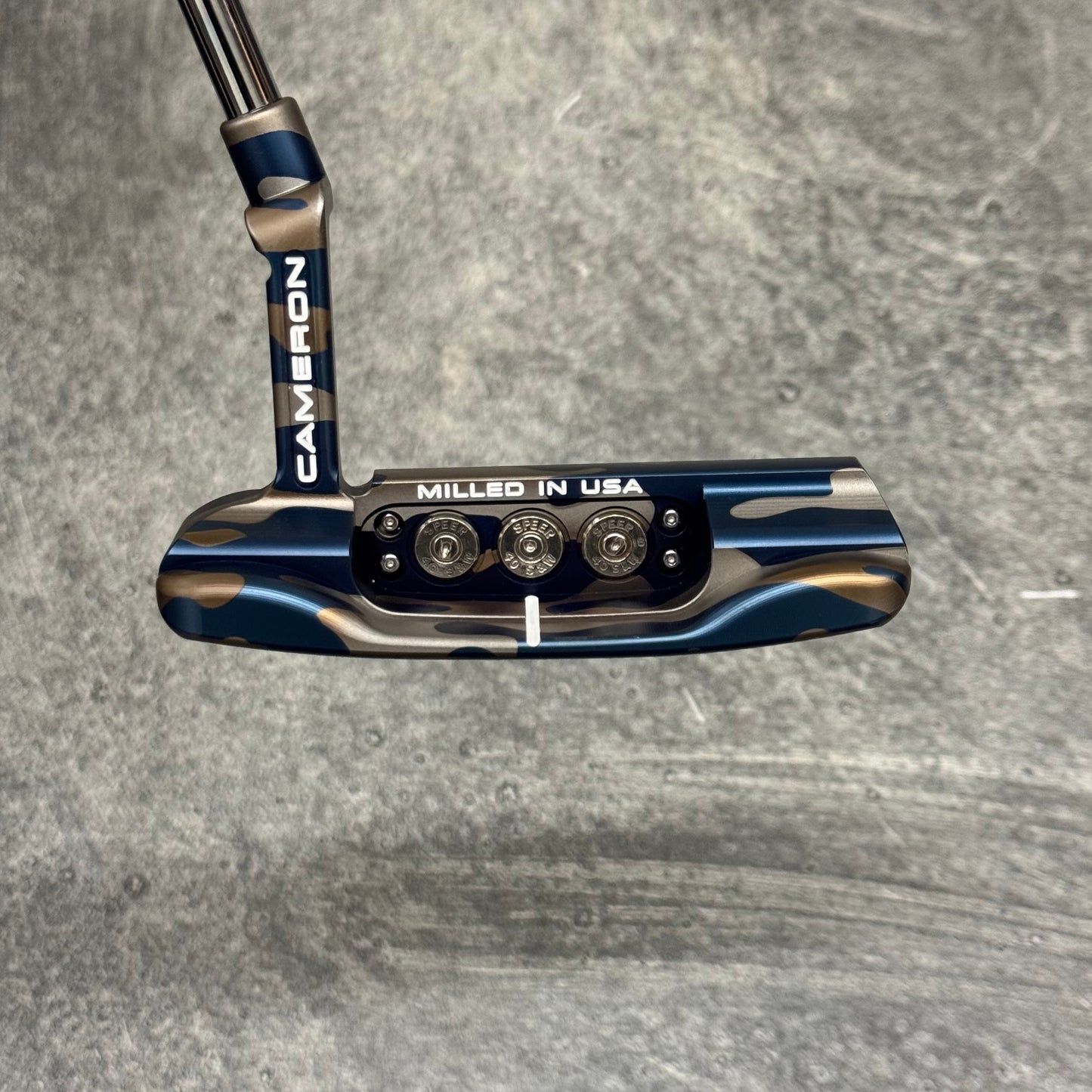 Studio Style Blue Camo Bulletback (Popular Design)