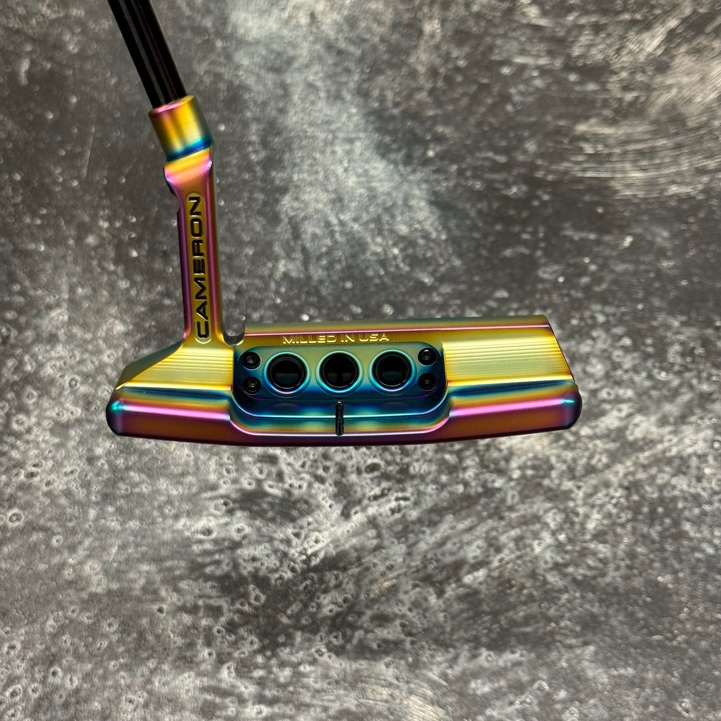 Scotty Cameron Studio Style Newport 2 (Crazy Rainbow PVD)
