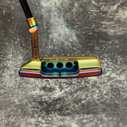 Scotty Cameron Studio Style Newport 2 (Crazy Rainbow PVD)