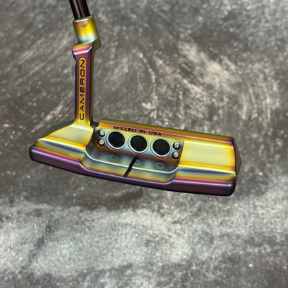 Scotty Cameron Studio Style Newport 2+ (Crazy Rainbow PVD)
