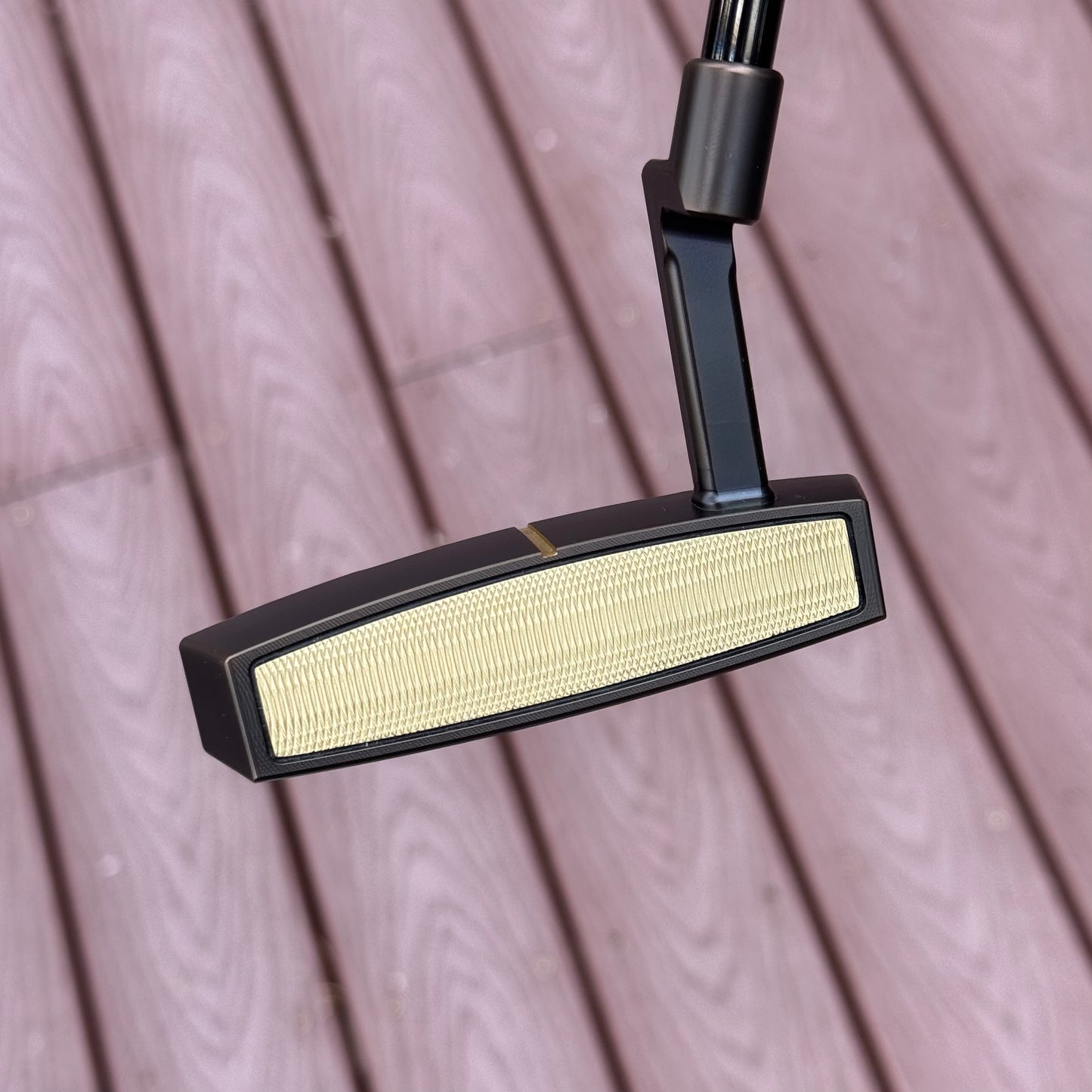 Scotty Cameron Phantom 5.2 Brass Face Insert (Antique Bronze PVD)