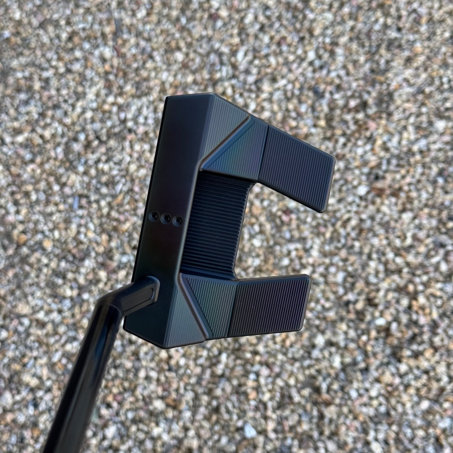 Scotty Cameron Phantom 5.5 (Black Rainbow) Black Paint fill
