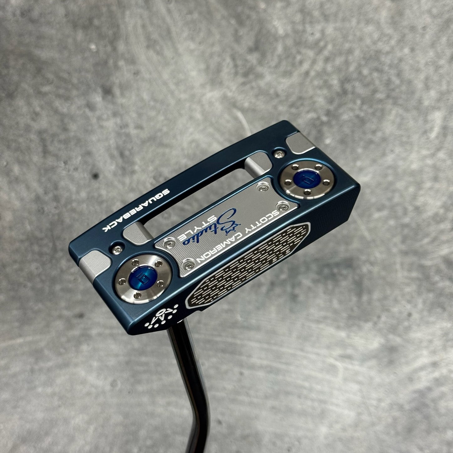 Scotty Cameron Studio Style Squareback (Blue PVD)