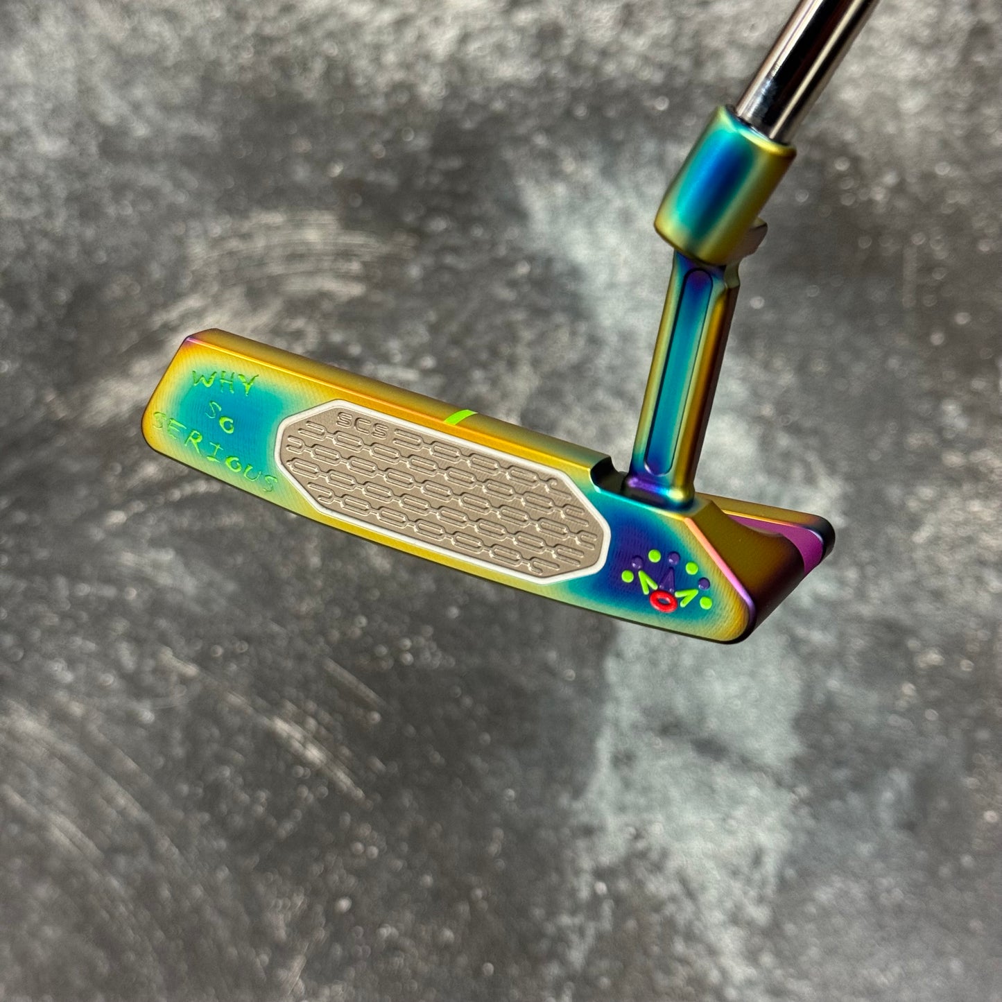 Scotty Cameron Studio Style Squareback 2 Joker - Why So Serious?