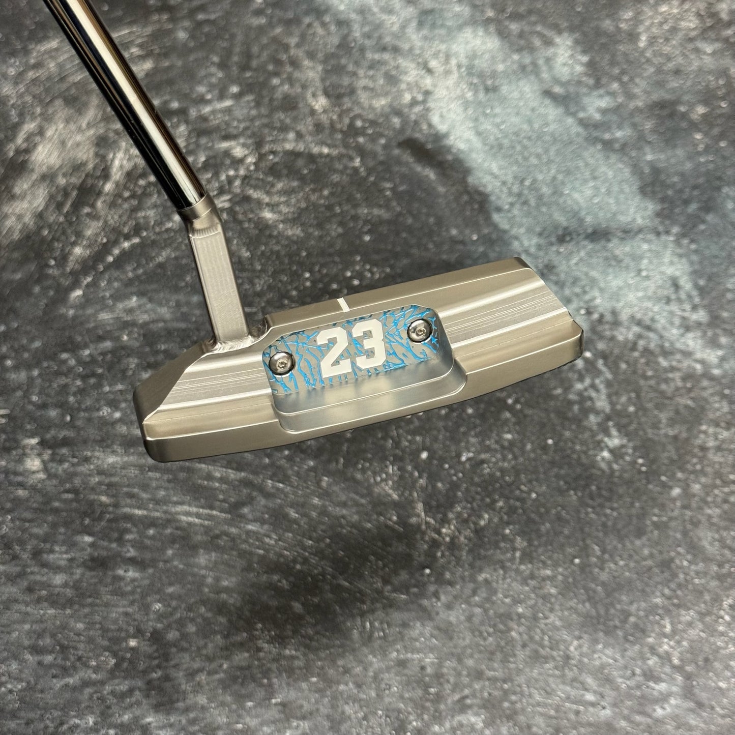 Monaco Short Slant Neck Elephant Print