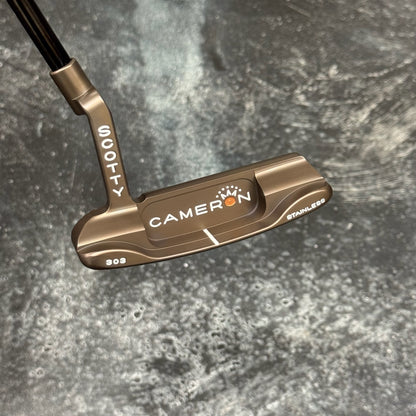 Scotty Cameron Studio Stainless Newport (Rustic Torched Finish)
