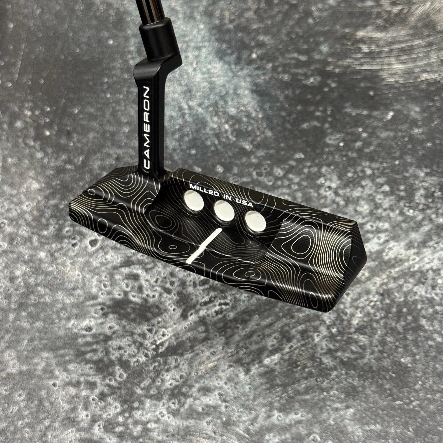 Scotty Cameron Super Select Newport 2+ (Black PVD) Contour Print