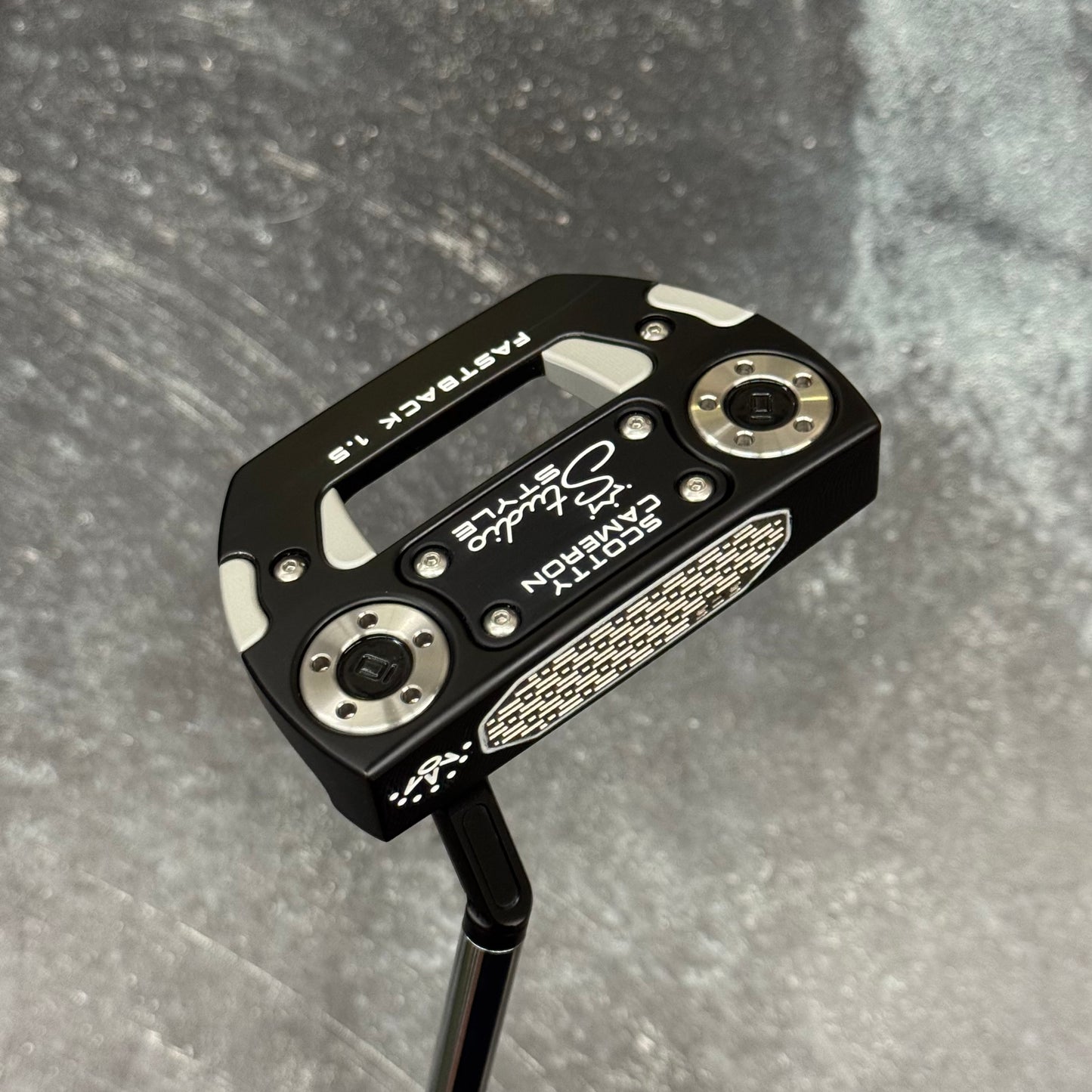 Scotty Cameron Studio Style Fastback 1.5 Black PVD Finish