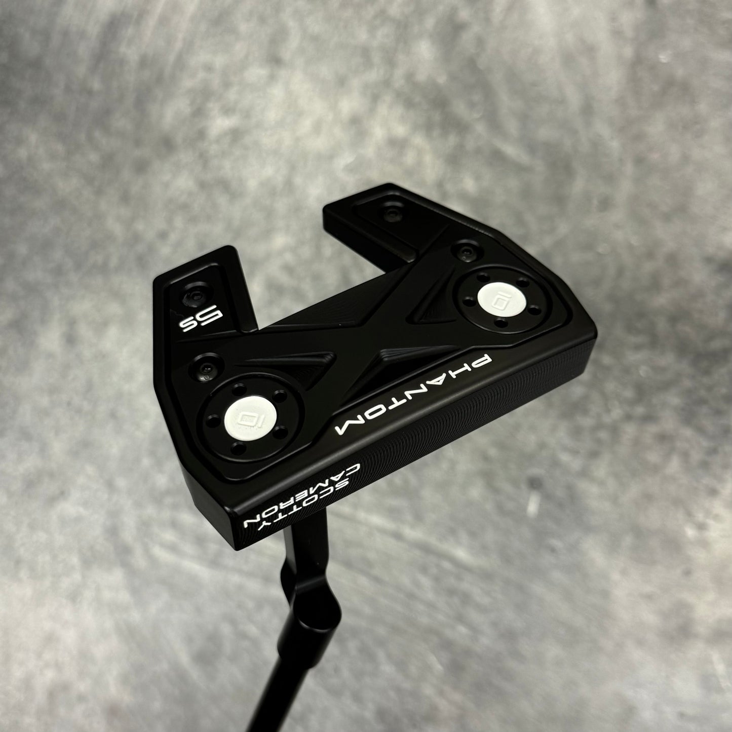 Scotty Cameron Phantom X5s (Welded Plumbers Neck) Black PVD