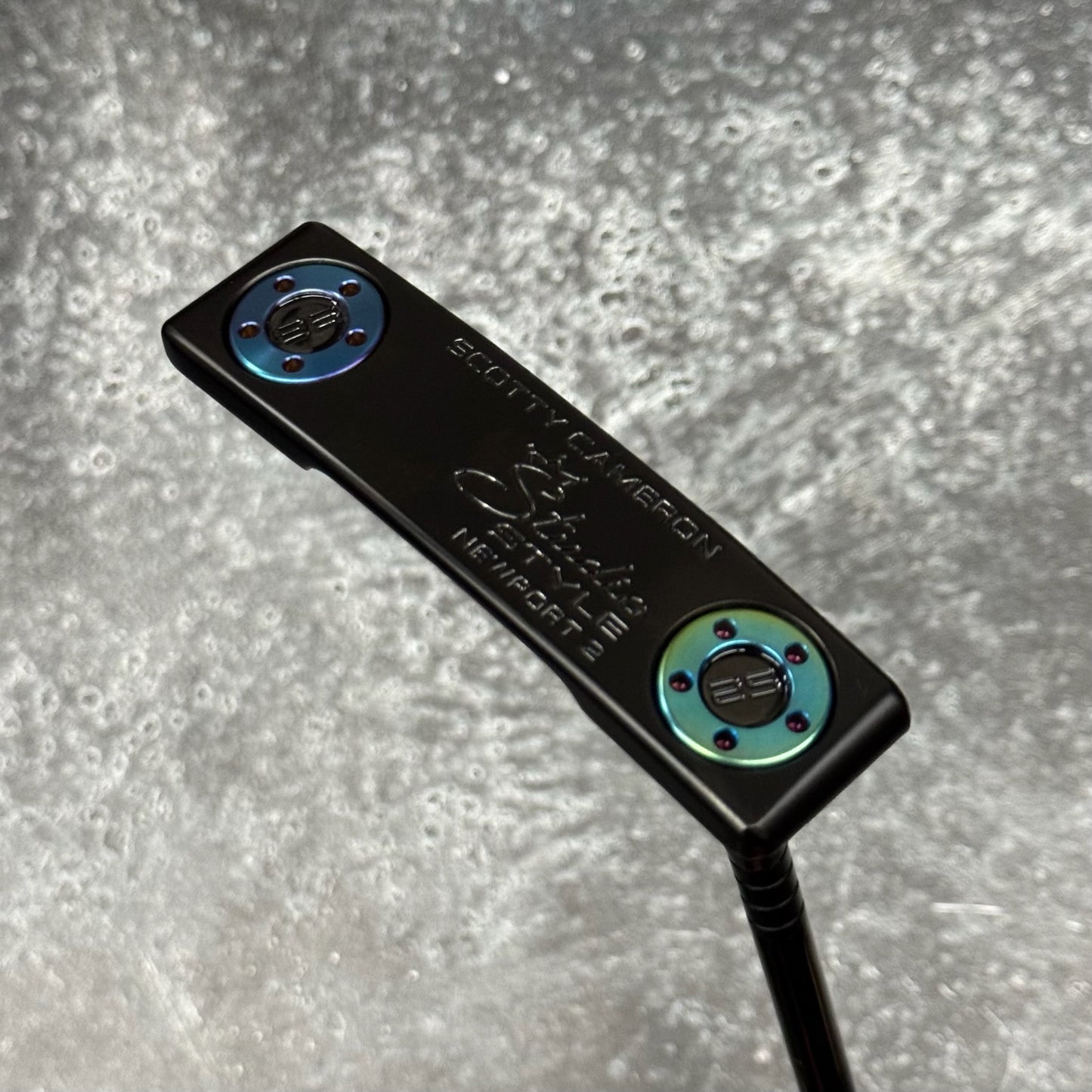 Scotty Cameron Studio Style Newport 2 (Black PVD) Ringer Neck