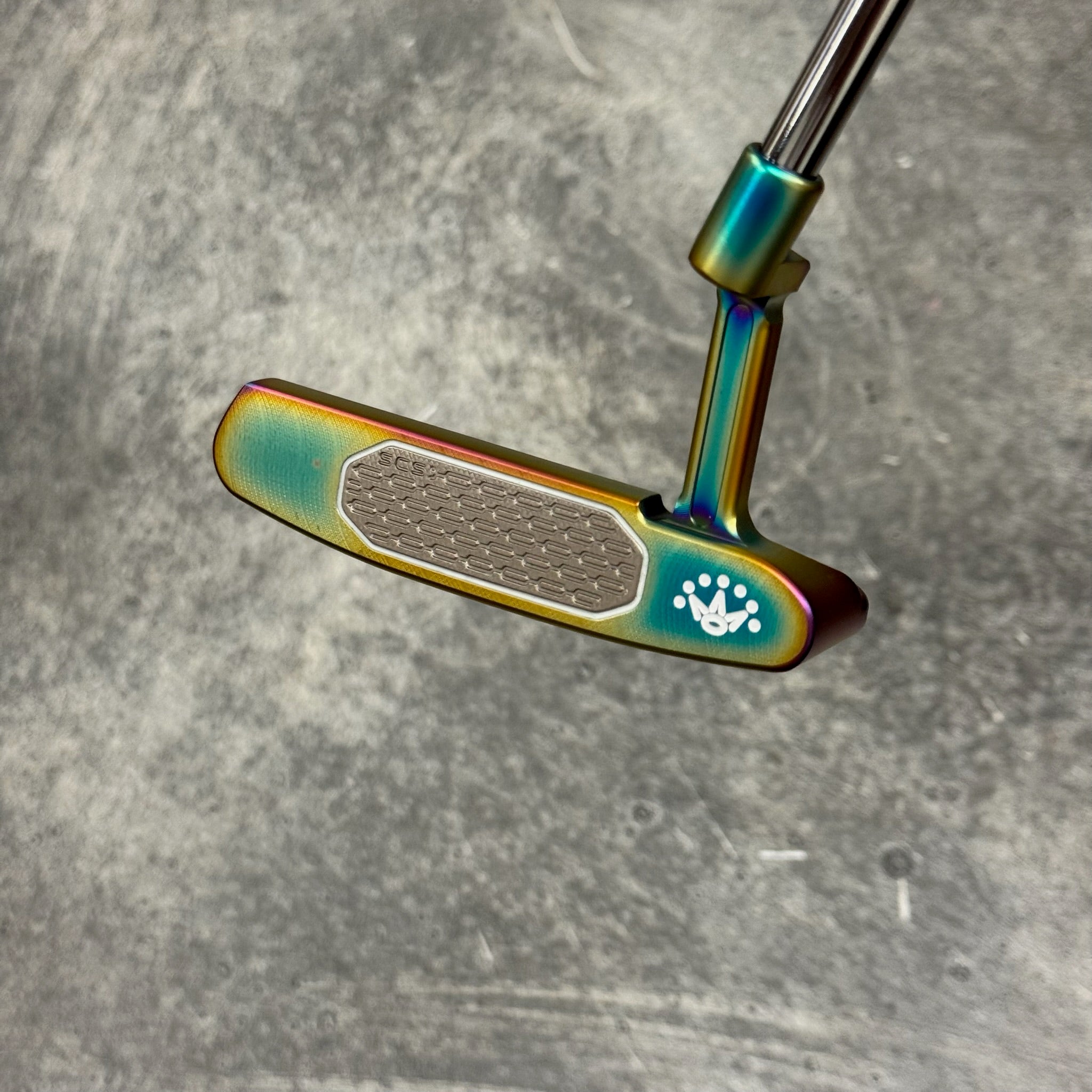 Scotty Cameron Studio Style Newport (Crazy Rainbow PVD) – Embrace