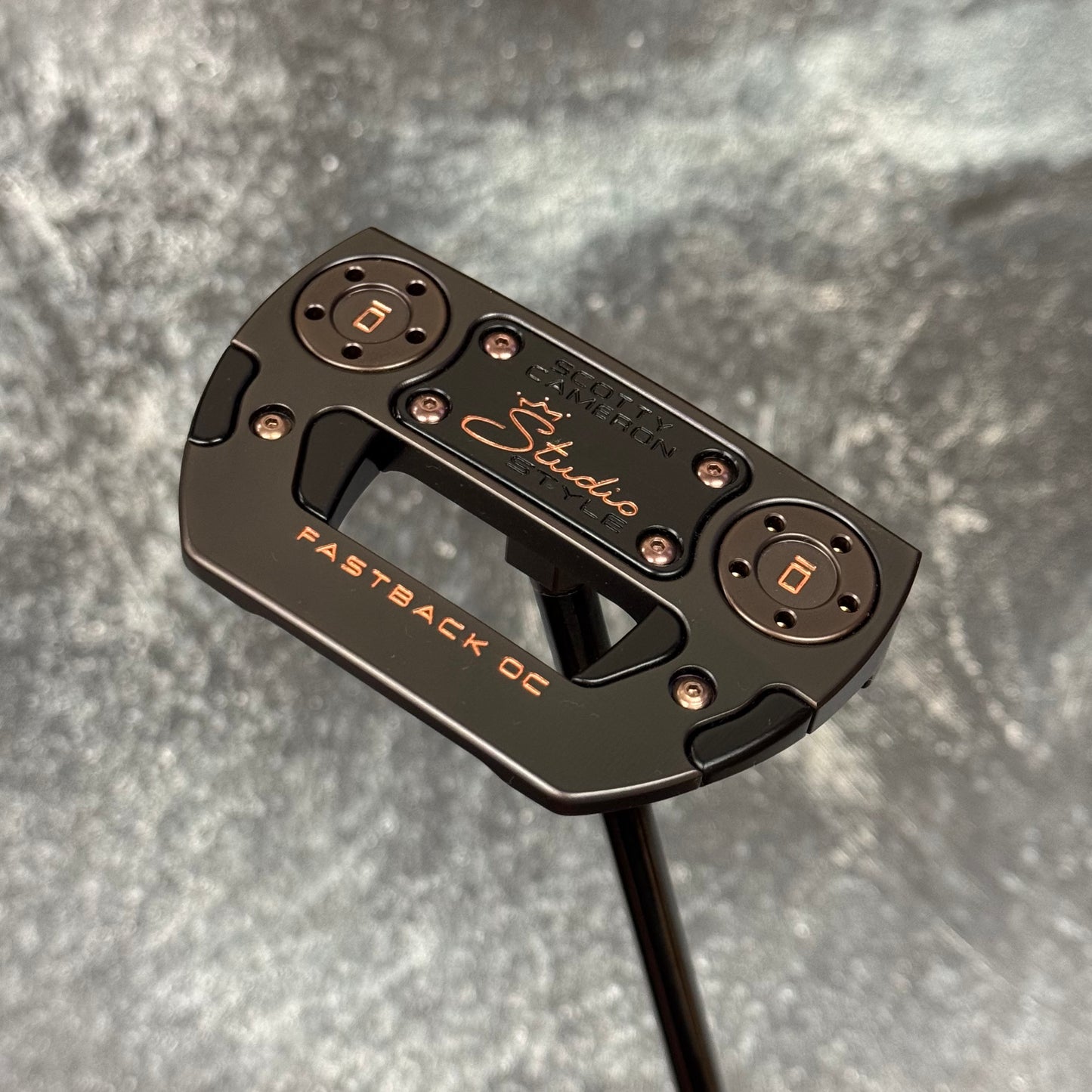 Scotty Cameron Studio Style Fastback OC “We The People” Tellurium Copper Face Insert (Antique Bronze PVD)