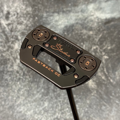 Scotty Cameron Studio Style Fastback OC “We The People” Tellurium Copper Face Insert (Antique Bronze PVD)