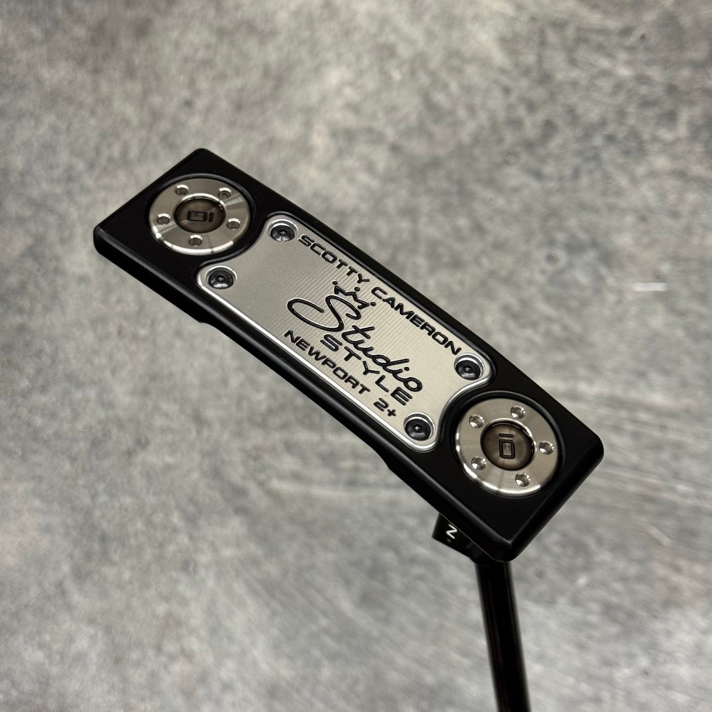 Scotty Cameron Studio Style Newport 2+ (Black PVD)