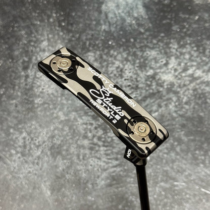 Scotty Cameron Studio Style Newport 2 (Black Camo and Bulletback Conversion)